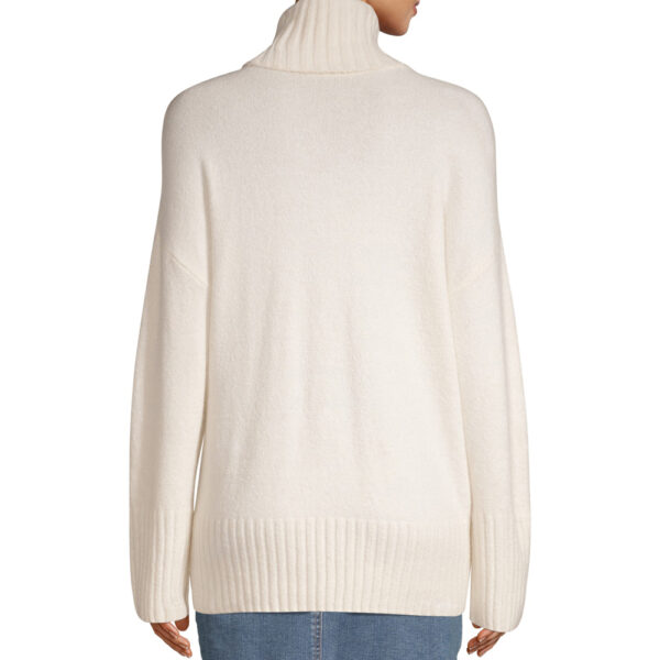 Slouchy Turtleneck Sweater Women's - obrazek 3