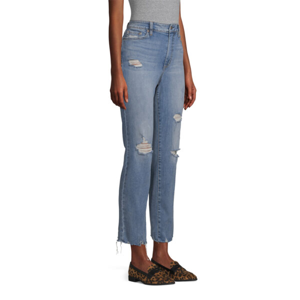 Regular Fit Women White Trousers - obrazek 3