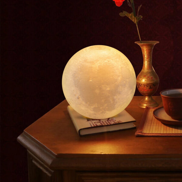 Extra Large Inch Touch Control Moon Lamp - obrazek 3
